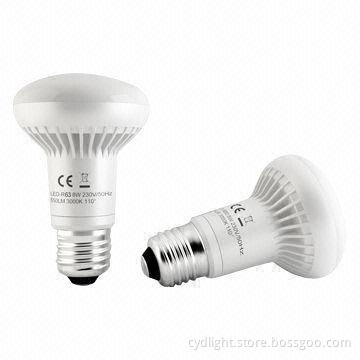 R63 LED Bulbs, 7W, 500lm, E27, 2,700K Warm White, 80Ra, 42W Replacement